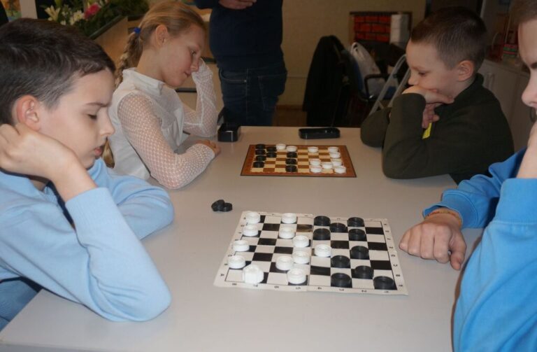 Отборочный турнир по шашкам в Краскове